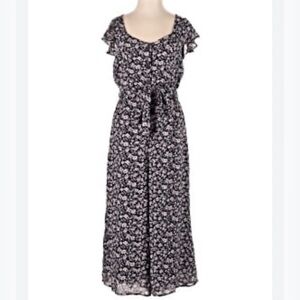 Anthropologie Maeve Floral Jumpsuit